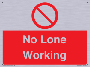 No Lone Working
